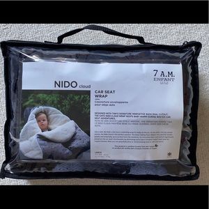 7AM Enfant large Nido Cloud in Black